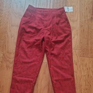 Plaid pants